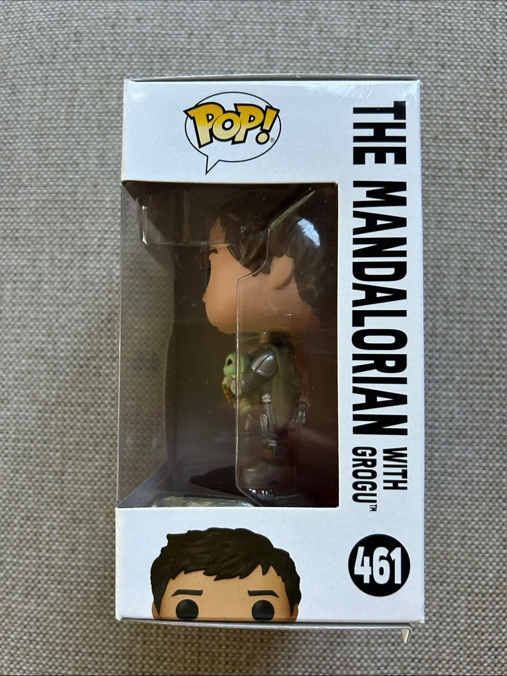 Star Wars Pop Funko The Mandalorian with Grogu Bobblehead 461